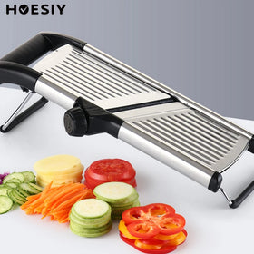 Durable Kitchen Stainless Steel Mandoline Vegetable Fruit Tool Non Slip Adjustable Switch Blade Veget Slicer Chips Food Julienne