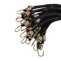 HOT SALE Cheap Xstrap 20 PCS 10 Inch 4mm Elastic Bungee Cords Rubber Core with Hooks