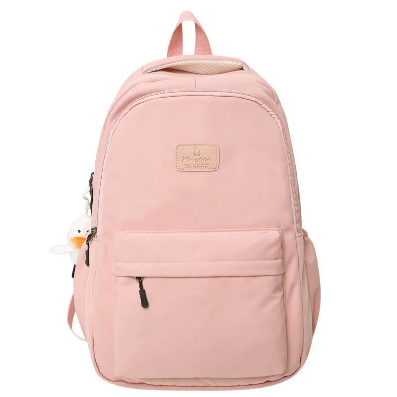 Vintage Style 4322 Student Ins Travel Leisure Backpack Large Capacity with Zipper Closure MegaBDM
