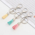 Bag Pendant Accessories Key Wallet Charm Diy Pendant Cute Leather Tassels Key Ring Decoration Lobster Clip Car Tassels Key Chain