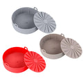 Custom Accessories Easy Cleaning Liners Wholesale Bpa Free Reusable Oven Food Grade New Square Non-Stick Air Fryer Silicone Pot