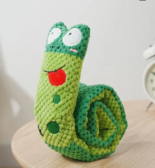 New Cotton Sounding Molar Bite-Resistant Plush Dog Toy Pet Squeaky Toys