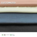 Breathable Knitted 92% Bamboo 8% Spandex Jersey Fabric for Swim Wear