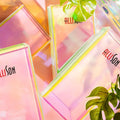 Custom Logo Acrylic Lash Pallet With Cover Eyelash Lash Tile Tray Eyelashes Extensions Tool Hot Selling Eyelash Pallet