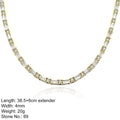 Fashion Jewelry 925 Sterling Silver Necklaces Tennis Bracelet Jewelry Accessories Women