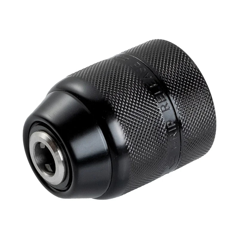 10mm Keyless Ratcheting Chuck 3/8-24UNF Double-sleeve Matel Housing Drill Chuck Electric Steel Black White Box OEM