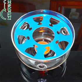 Glass Tealight Candle Hollder Wax Containers Heat Resistant Borosilicate Glass Teapot Warmer