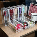 YOPIN-220 Valentine's Day Gift Soap Flower Bouquet Handmade Rose Soap Flower Gift Box