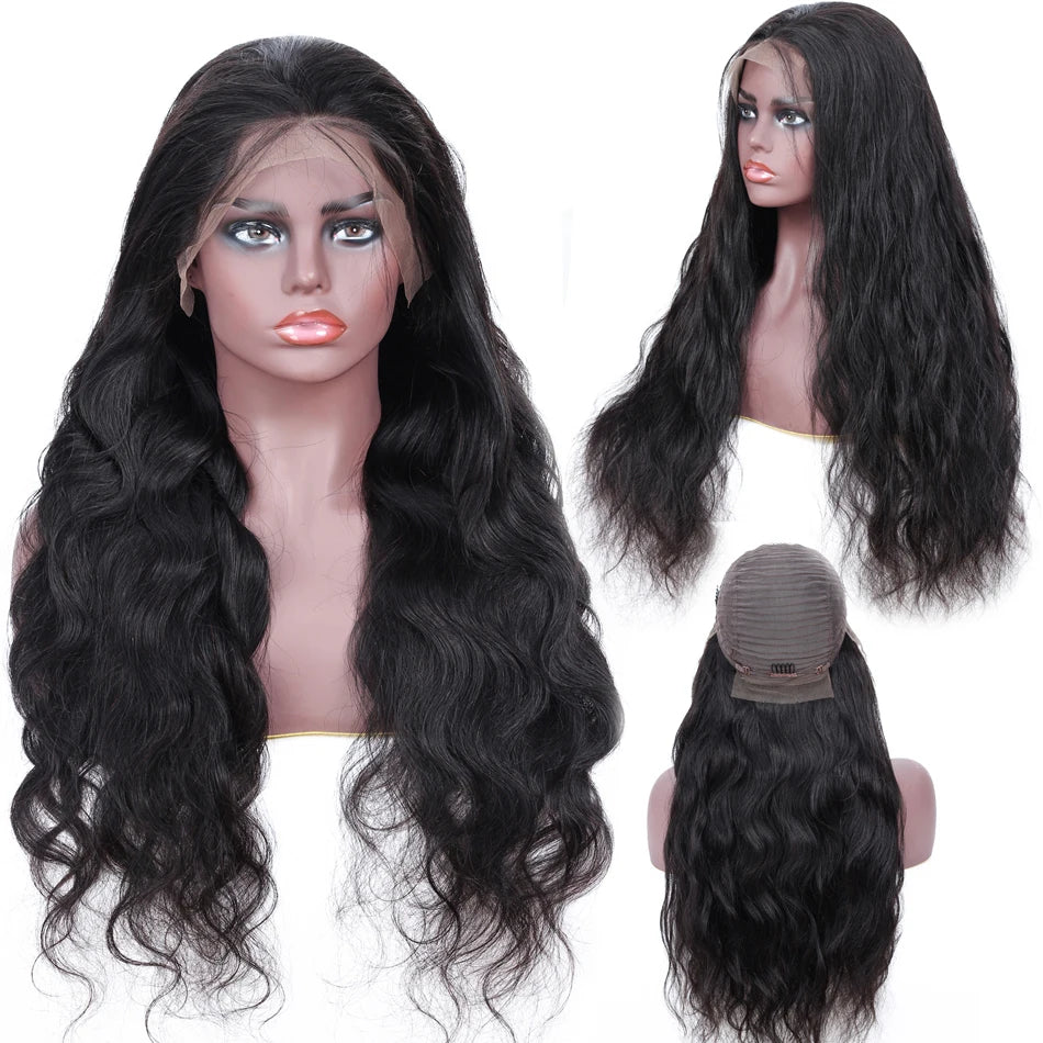 Cheap Human Hair Wig Vendor in China 13*6 Lacefront Wigs Human Hair Body Wave Raw Indian Virgin Remy Hair Human Lace Wigs