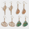 Bohemian Style Shell Conch Earrings for Women Jewelry Wholesale