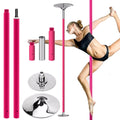 Dance Pole Professional Stripper Pole for Home360 Spinning/Static Dancing Thickened Silicone Stripper Pole Kit