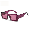 Trending Square Men Women Vintage Frame Shades Retro Small Hot Selling Price Purple Wholesale Designer Sunglasses