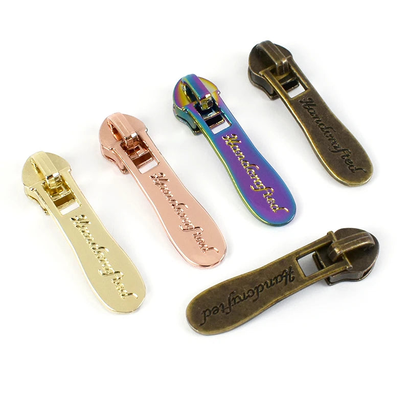 Deepeel ZT914 5# Clothing Accessories Bag Zipper Slider Zipper Puller for Nylon Zipper