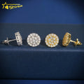 Hot Sale Lab Grown Diamonds Design 10K Solid Gold HPHT /Moissanite Lab Diamond Stud Earring Dropshipping