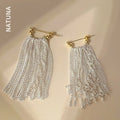 Natuna New Trendy Sensitive Ears Hypoallergenic Dangle Earring Sterling Silver 925 Jewellery Drop Earring for Graduation Party