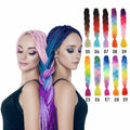 STOCK Expanded 49inch Expression Ombre Jumbo Hair Braid Crochet Hair Extension Jumbo Braiding Hair Braids Synthetic
