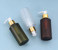 Wholesale Luxury Empty Square PET Plastic Hotel & Home Use 100ml 200ml 300ml 500ml Shampoo Pump Bottles Custom Colors
