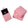 Qiuhan OEM Square Simple Customizable Paper Jewelry Packaging Boxes for Rings Pendants Necklaces
