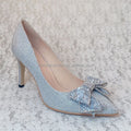 Pointed Toe Women Slip on Shoes for Party Wear
