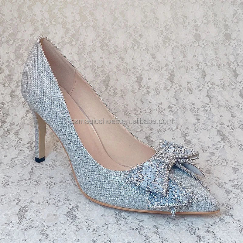 Pointed Toe Women Slip on Shoes for Party Wear