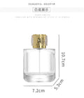 For MUB Luxury 100ml Cylindrical Perfume Glass Empty Spray Bottles High Demand Hot Sale Minimum Order 100pcs