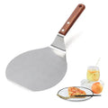 Hot Sale Eco-friendlyKitchenware Kitchen Accessories Baking Tool Wooden Handle Large Round Pizza Shovel