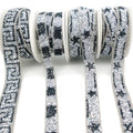 S270  Silver Color Iron Rhinestone Banding  Hot Fix Resin Rhinestone Trim  Clothing Accessories on Decoration Design