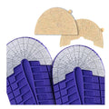 Unisex TPR Self-adhesive Anti Abrasion Wear-resisting Anti-skid and Noise Reduction Sole Sticker Cushion Pad for Sneaker