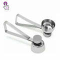Stainless Steel Egg CrackerEgg Opener Topper Cutter for Soft & Hard Boiled EggsKitchen Tool