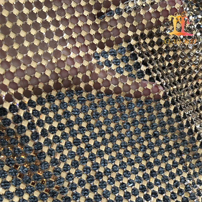High Quality Eco-Friendly Beads Sequins Mesh Lace Fabric for Wedding Dress/Evening Dress XM-CF0135