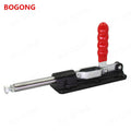 BO GONG GH-36080C Handle 580Kg Holding Capacity Metal Push Pull Toggle Clamper 80mm Plunger Stroke 36080-C
