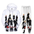 Gerenal Basic Wholesale Anime Hoodie Joggers Two Piece Set Dropshipping Unisex Tracksuits