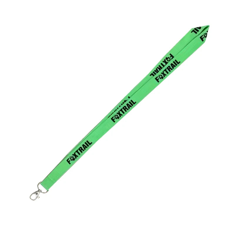 Custom Jacquard Nylon Webbing Lanyards Low MOQ Polyester Short Wrist Strap Woven 20mm Width Sustainable Fabric Bags