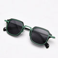 Retro Steampunk Designer Mens Square Shades Sun Glasses Vintage Men Punk Sunglasses