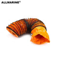 12 Inch Heavy Duty Flexible Air Duct Hose 10 Meter Length Anti-acid & Alkali Coated Surface OEM Customizable