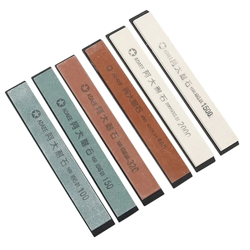 Corundum Fixed Angle Whetstone Adaee 180-1200 Grit Eco-Friendly Knife Sharp Apex Sharpening Stone