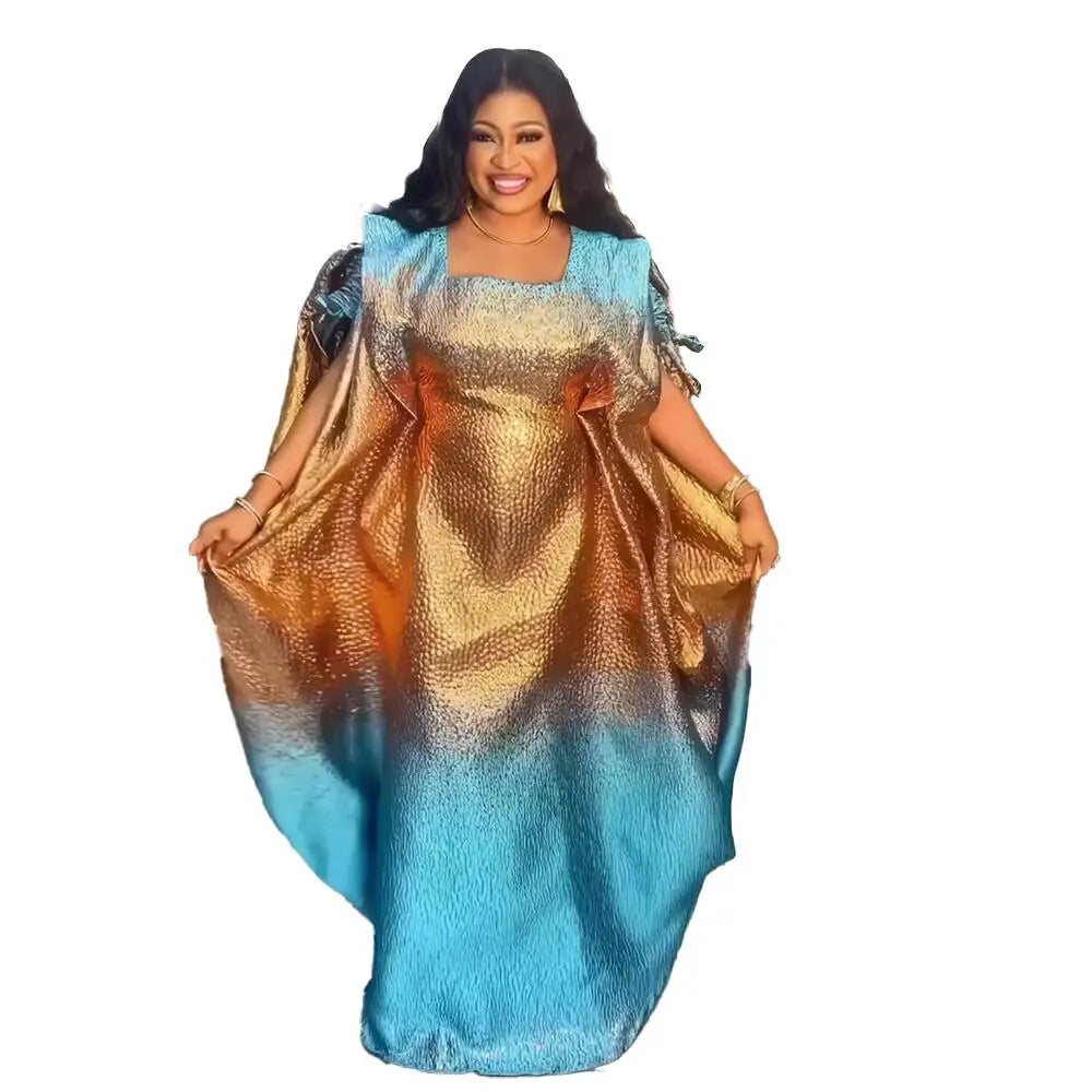 Premium Quality african dresses for women clothing Luxurious african women dress Jacquard fabric boubou women