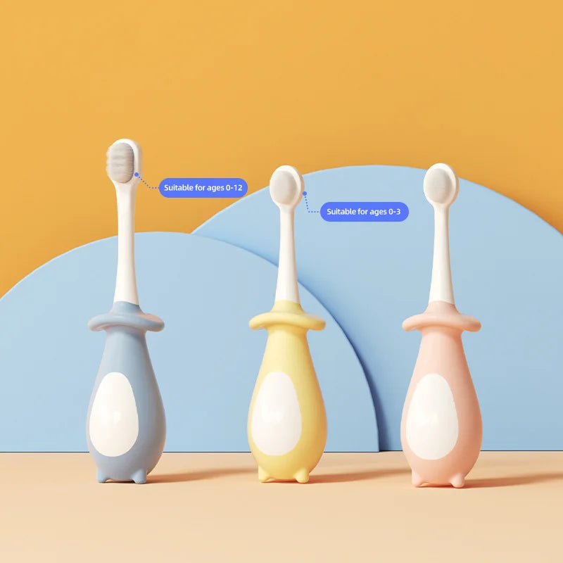 Baby Toothbrush 1-3Years Old Children Toothbrush Billion Dense Soft Nano Bristles Home Use Baby Children Toothbrush Carton
