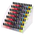 7 Tiers Essential Oils Nail Polish Rack Acrylic Lipstick Holder Display Stands Dropper Bottle Organizers Dresser Balls Shelf