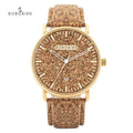 BOBO BIRD Brand High Grade Fashion Male Customizable Minimalist Watch T65 logo Wood Watch Men Cork Watch As Father Gift