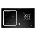 Lyroe Built-In 2 Burners Detachable Smooth Electric Ceramic Gas Stove for Cooking Induction+Cookers