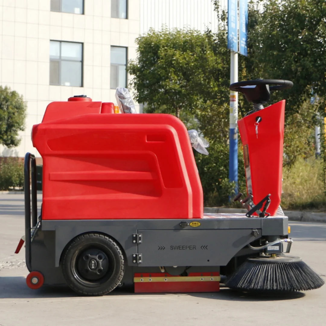 Automatic Electric Battery Ride on Road Sweeper Floor Sweeper Machines