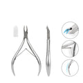 Eliter in Stock Cuticle Cuticle Nipper Stainless Steel Small Jaw Nipper Nghia One Spring Nail Cuticle Nippers
