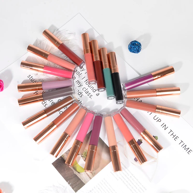 Wholesales Lip Makeup 40 Colors Vegan Cruelty Free Liquid Lipsticks