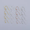 Wholesale Earring Findings 925 Sterling Silver Ear Wire Earring Clasp Hook Findings for Diy Jewelry Findings