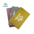 Custom Real Carbon Fiber Cards 02mm Business Card Carbon Fiber