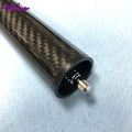 Xmlivet Black Carbon 4inch Pool/Billiard Cue Extensions with Bumper for Peri Cues Billiard Accessories