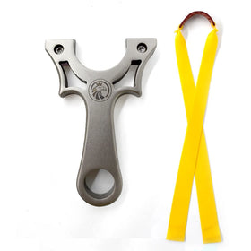 Piaoyu Stainless Steel Slingshot with Eagle Design for Outdoor Hunting and Shooting Slingshot