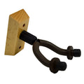 Wholesale Low Price Iron Wall Hooks with Wooden Base for Guitar Ukulele