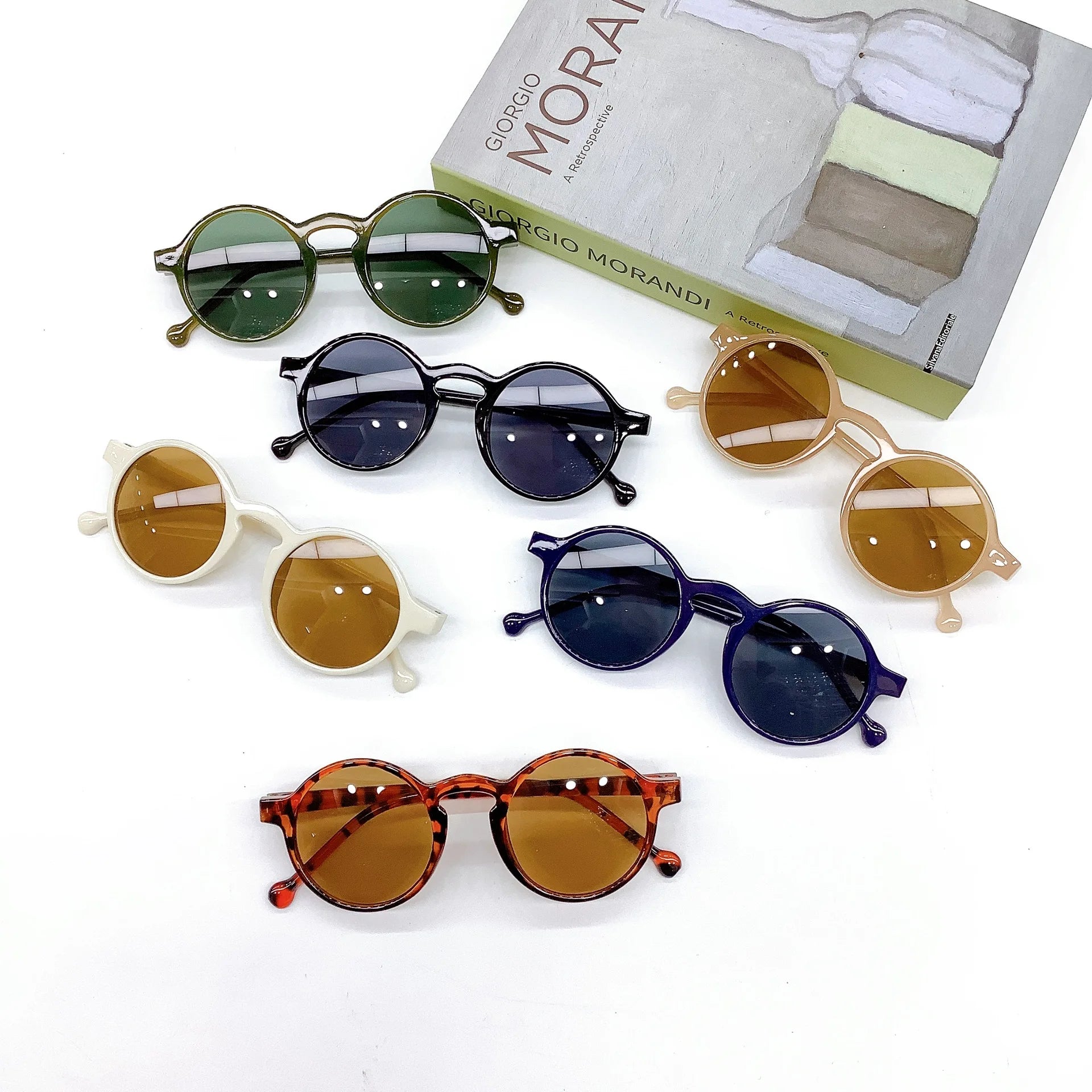 Vintage Kids Sunglasses UV400 Brand Designer Children's Sun Glasses Luxury Shades Baby Boys Girls Eyewear Sunglasses 2022